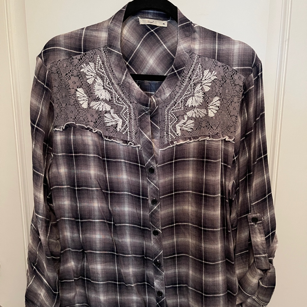 This Cute Fun Button Down Top!